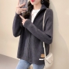 Mã C058: áo khoác len ngoài cardigan dáng ngắn thanh lịch