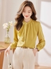 Mã L304: Áo sơ mi dài tay chiffon nữ cao cấp