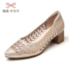 Mã F844: giày cao gót rhinestone cao cấp lỗ thoáng khí Pc nước ngoài