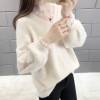 Mã A005 Giá 790K: Áo len lông cừu nữ mùa xuân và mùa thu ren mới cổV