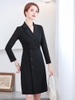 Mã A889: đầm váy công sở thiết kế cao cấp cổ vest thanh lịch sang trọng