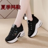 Mã H870: giày thể thao lưới mỏng thoáng khí độn đế 10cm cao cấp