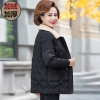Mã L843: Áo khoác cotton ngắn mùa đông cho mẹ cao cấp mới dành cho phụ nữ cao cấp trung niên