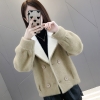 Mã D333: Áo khoác lông cừu cardigan phong cách phương Tâ