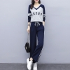 Mã B922: set bộ thể thao nữ mùa thu đông phong cách phương Tây thể thao
