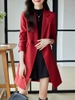 Mã K691: áo khoác nữ dáng dài cao cấp kiểu Anh