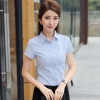 Mã A392 Giá 680K: Áo sơ mi nữ ngắn tay sọc