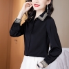 Mã A833: Áo sơ mi voan lụa nữ phong cách mới đầu xuân thu khí chất thời trang dài tay cao cấp