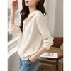 Mã G959: áo khoác nữ cardigan dáng rộng đơn giản