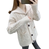 Mã K508: Áo len cardigan xoắn mùa thu đông cho nữ