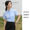 Mã K936: Áo sơ mi xanh nữ ngắn tay mùa hè