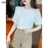 Mã L836: Áo sơ mi voan tay bồng mùa hè nữ cao cấp