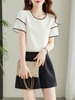 Mã H753: Sét bộ nữ cao cấp phong cách nước ngoài quần short ngắn tay
