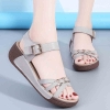 Mã K822: Giày Sandal Nữ Da Thật Đế Dày Đi Làm Du Lịch