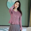 Mã H037: áo khoác len nữ nhẹ nhàng thanh lịch thiết kế mới