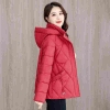 Mã K735: áo khoác phao nữ trung niên mùa đông