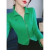 Mã G710: Áo khoác nỉ dài tay cardigan ngắn retro sang trọng