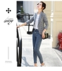 Mã K501: áo khoác vest blaze nữ kẻ sọc PC hàn quốc