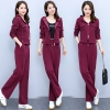 Mã E273: set bộ thể thao nữ phong cách phương tây sang trọng mới