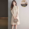 Mã K842: Váy len cashmere dệt kim cao cấp dành cho nữ mùa thu đông khí chất