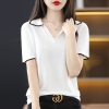 Mã D352: áo len nữ ngắn tay