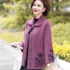 Mã K750: áo khoác nữ trung niên cao cấp mùa đông