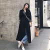 Mã D328: áo khoác trench coat dài quá đầu gối nữ tính Kiểu Anh