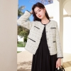 Mã L610: Áo khoác cho nữ cao cấp thời trang kiểu Pháp Hepburn đẹp
