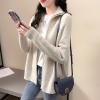 Mã C058: áo khoác len ngoài cardigan dáng ngắn thanh lịch