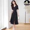 Mã L797: Váy lụa chấm bi nữ hè phong cách mới hot năm nay V