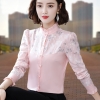 Mã L604: Áo sơ mi cotton nguyên chất nữ cao cấp dài tay