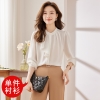 Mã L304: Áo sơ mi dài tay chiffon nữ cao cấp