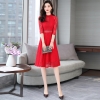 Mã B286: đầm Váy ren dài tay cao cấp Fan Zaochun