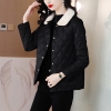 Mã K694: áo khoác cotton nữ mùa thu đông 
Cổ lông nhẹ nhàng