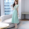 Mã C924: đầm nữ mùa hè phong cách phương tây thời trang giảm tuổi