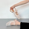 Mã M278: Giày sandal bít mũi dành cho nữ, gót dày cao cấp