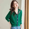 Mã K286: Áo khoác Cashmere Nữ Thu Đông Áo Len Dệt Kim Cardigan Áo Len Nữ Áo Khoác Ngoài