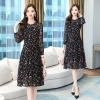 Mã B306: đầm voan nữ mùa hè dáng xòe dài tay thanh lịch