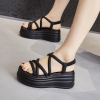 Mã M243: giày cao cấp sandal đế xuồng cho nữ, kiểu dáng mùa hè