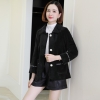 Mã F018: áo khoác nữ Grain Shearing Nữ phong cách ngắn Slim Small Young