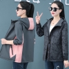Mã L565: Áo khoác gió nữ đẹp cao cấp áo khoác nhẹ cotton mặc hai mặt