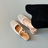Mã M278: Giày sandal bít mũi dành cho nữ, gót dày cao cấp