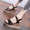 Mã F886: giày dép sandal xăng đan nữ dây quai cao cấp miệng cá PC hàn quốc