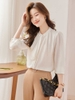Mã L304: Áo sơ mi dài tay chiffon nữ cao cấp