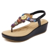 Mã K762: Giày Sandal Xỏ Ngón Nữ Đế Dày Đế Mềm Giày Đi Biển