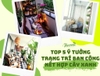 TOP 5 Ý TƯỞNG TRANG TRÍ BAN CÔNG KẾT HỢP CÂY XANH VÀ HOA TREO