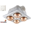Đèn sưởi 4 bóng âm trần Heizen HE4BR, Công suất 1180W, Điều khiển từ xa, Tích hợp 3 chức năng đèn sưởi, đèn chiếu sáng, quạt thông gió, Bóng sưởi chống nổ, chống nước, chống chập điện, Công nghệ chống chói mắt, không đốt cháy oxy, Bảo hành 5 năm phần điện và 3 năm bóng đèn