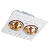 Đèn sưởi nhà tắm 2 bóng âm trần Kottmann K9S, Công suất 550W, Điều khiển công tắc, Bóng sưởi chống nổ, chống nước, chống chập điện, Công nghệ chống chói mắt, không đốt cháy oxy, Bảo hành 3 năm