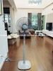 Quạt cây Panasonic F-409KBE (Màu Be) - Công suất 51W, Đường kính cánh quạt 40 cm, Thiết kế 3 cánh, Lưu lượng gió 77.5m3/phút, Điều khiển từ xa, Bảo hành 12 tháng