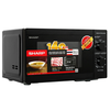 Lò vi sóng Sharp R-211TV-BK, dung tích 21L, chức năng rã, hâm ,nấu, khoang lò bằng thép tráng men,chú thích tiếng Việt, Bảo hành 12 tháng